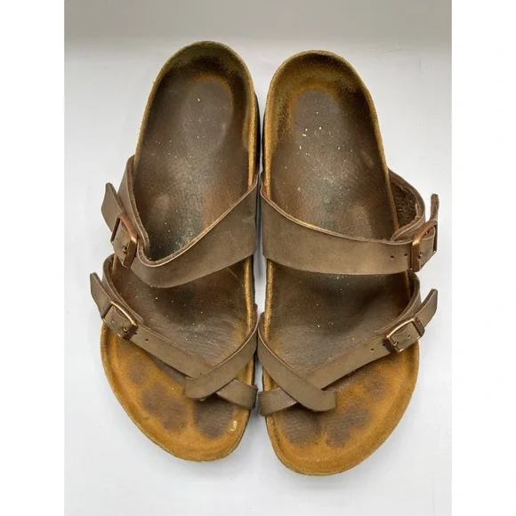 Birkenstock Mayari Brown Sandals Women’s Size 41 - Picture 2 of 5